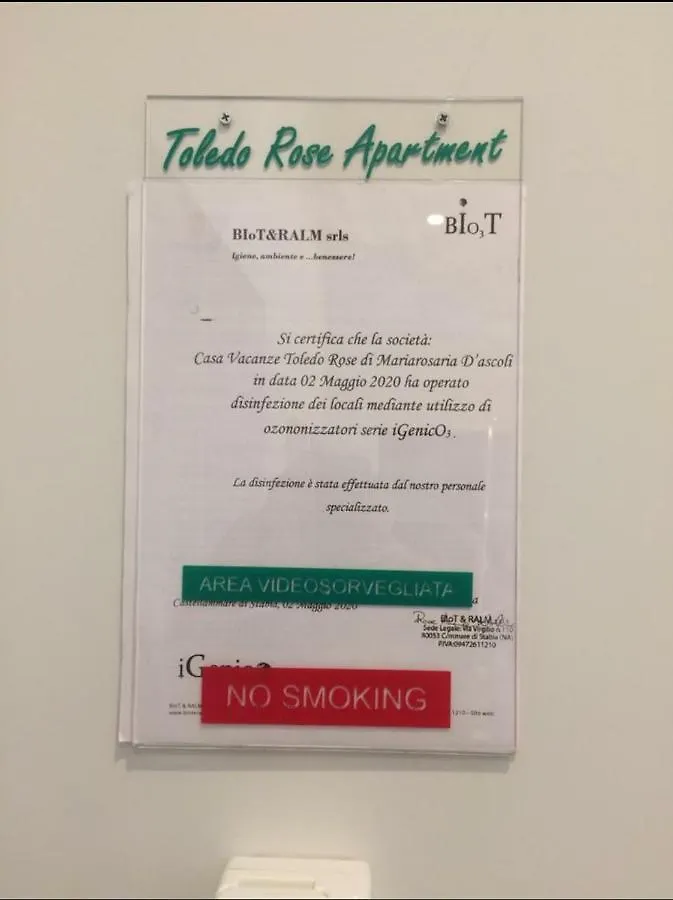 Guest house Toledo Rose Hotel Naples Italy